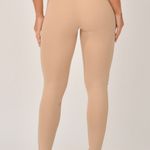 Legging Cós Transpassado Marrom e Preto Duo JuPxt