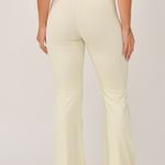 Calça Flare Cintura Alta Off White JuPxt