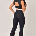 Conjunto Calça Flare Preto JuPxt
