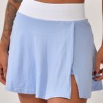 Short Saia Fitness Azul Flora
