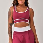 Conjunto Fitness Short Saia Vinho Flora