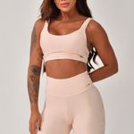 Conjunto Bermuda Fitness Rosé Aurora