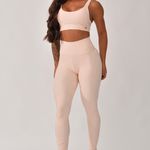 Conjunto Legging Fitness Rosé Aurora