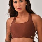 Top Fitness Com Bojo Marrom Pure