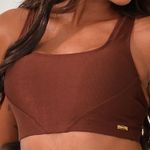 Top Fitness Com Bojo Marrom Pure