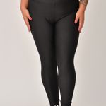 Legging Plus Size Cintura Alta Preta Prada