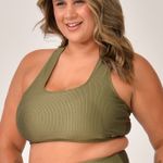 Top Plus Size Com Bojo Verde Prada