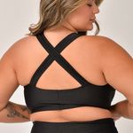 Top Plus Size Com Bojo Preto Prada