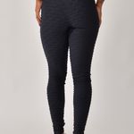 Legging Fitness Cintura Alta Preta Jacar Tulipa