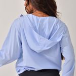 Corta Vento Fitness Azul Bebê Rise