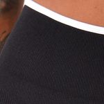 Short Fitness Cintura Alta Preto Prime