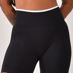 Short Fitness Cintura Alta Preto Prime