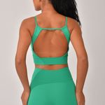 Conjunto Short Fitness Básico Verde Bandeira Light