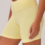 Short Fitness Básico Amarelo Light