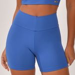 Short Fitness Básico Azul Light