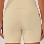 Bermuda Fitness Com Bolso Bege Force