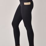 Legging Fitness Com Bolso Preto Force
