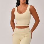 Conjunto Bermuda Fitness Com Bolso Bege Force