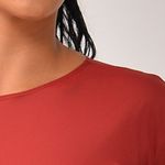 Cropped Com Manga Marsala Rise 