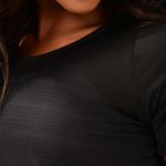 Blusa Fitness Preta Domi