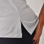 Blusa Fitness Prata Domi