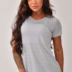 Blusa Fitness Prata Domi