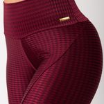Legging Fitness Vinho Pulse