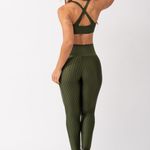 Conjunto Legging Fitness Verde Escuro Pulse