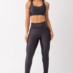 Conjunto Legging Fitness Preto Pulse
