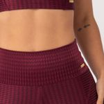 Conjunto Bermuda Fitness Vinho Pulse