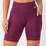 Bermuda Alta Compressão Com Bolso Roxa Run