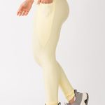 Legging Fitness Com Bolso Amarela Pure