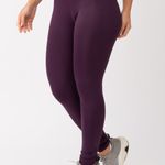 Legging Fitness Cintura Alta Roxa Básica