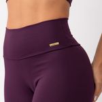 Legging Fitness Cintura Alta Roxa Básica