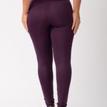 Legging Fitness Cintura Alta Roxa Básica