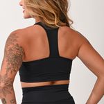 Top Fitness Com Bojo Preto Fluir