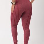 Legging Vermelho Linhas Seamless