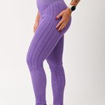 Legging Lilás Linhas Seamless