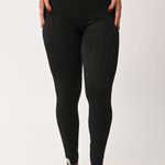 Legging Preta Linhas Seamless