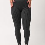 Legging Cinza Linhas Seamless