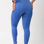 Legging Azul Linhas Seamless