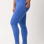 Legging Azul Linhas Seamless