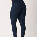 Legging Cós Alto Marinho Jacquard Love