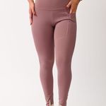 Legging Com Bolso Alta Compressão Rosê Sublime