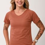 Blusa Dry Fit Básica Marrom Essencial