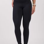 Legging Fitness Preta Recortes Iris