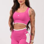 Short Fitness Rosa Recortes Iris