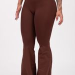 Legging Fitness Flare Marrom Confort JuPxt