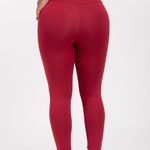Legging Fitness Cintura Alta Vermelha Básic JuPxt