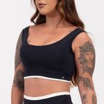 Top Fitness Preto Casuale JuPxt